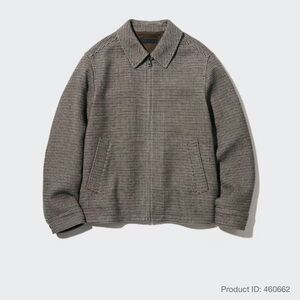 Uniqlo Houndstooth Blouson Jacket NWT